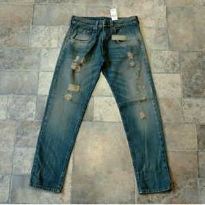 LF Era of Chaos destroyed high waist jeans BNWT